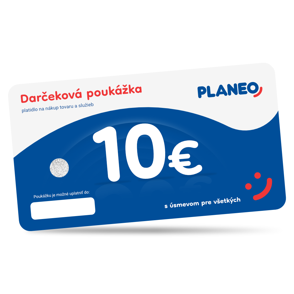 Darčeková poukážka 10 €
