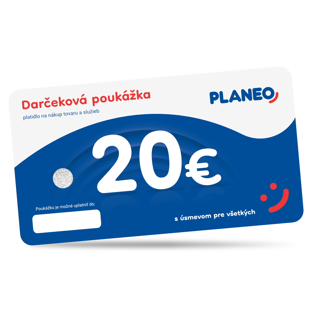 Darčeková poukážka 20 €