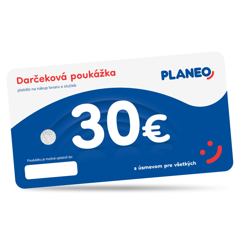 Darčeková poukážka 30 €