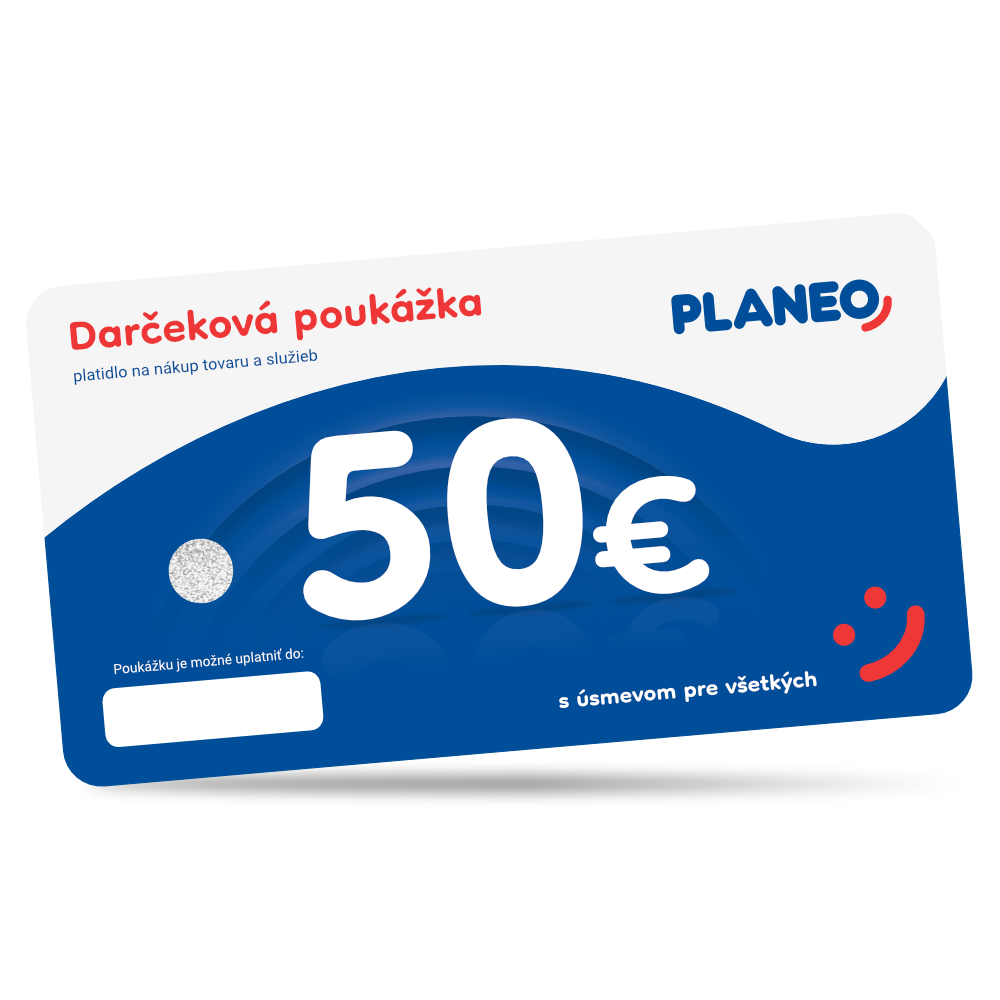 Darčeková poukážka 50 €