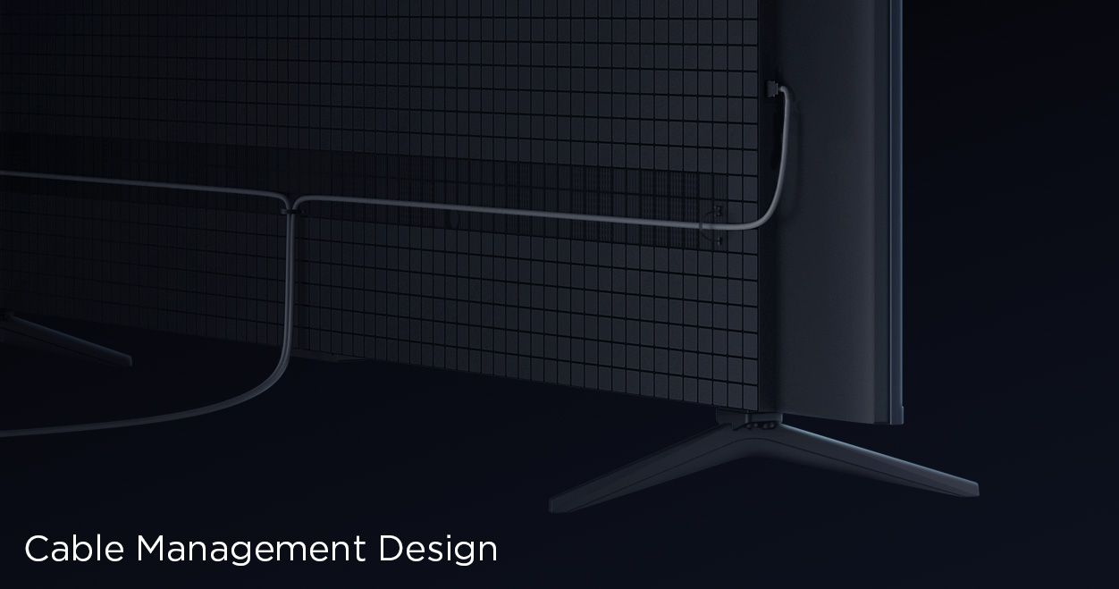 TCL C6K with cable management design