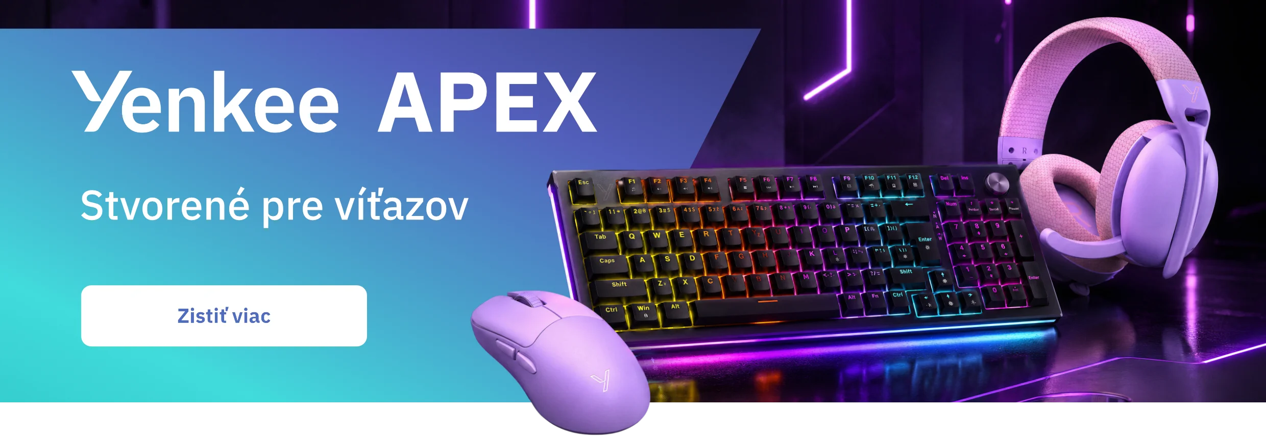 Yenkee APEX – stvorené pre víťazov