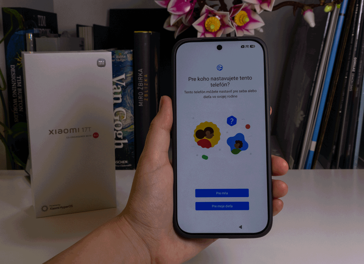 Prvé nastavenie Xiaomi 17T