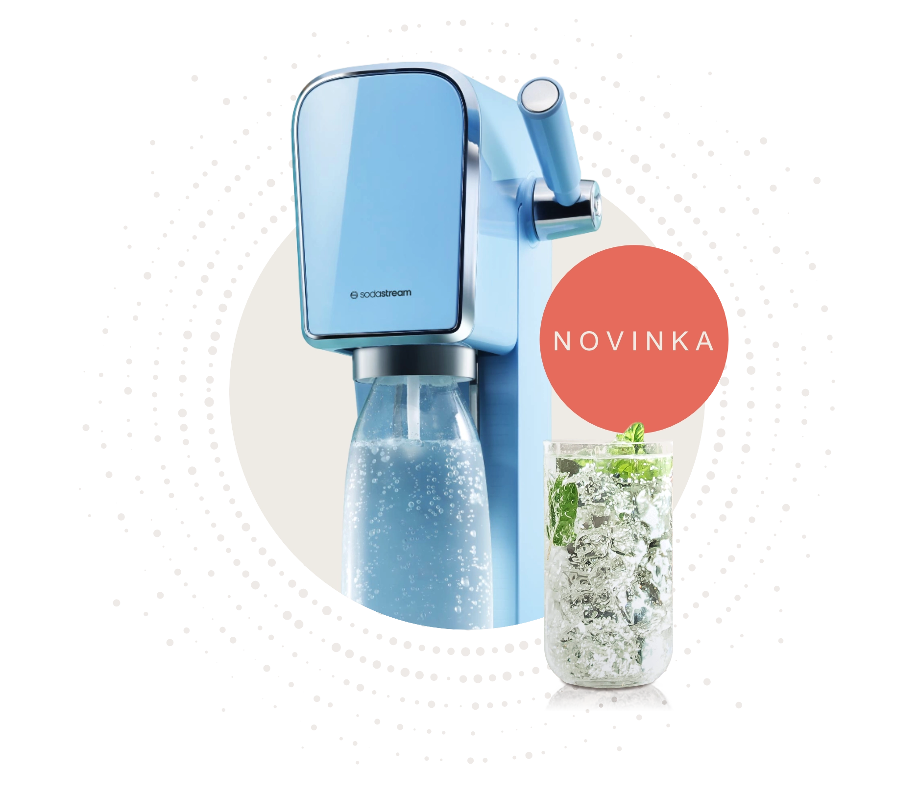 Sodastream - Prístroj na výrobu perlivej vody