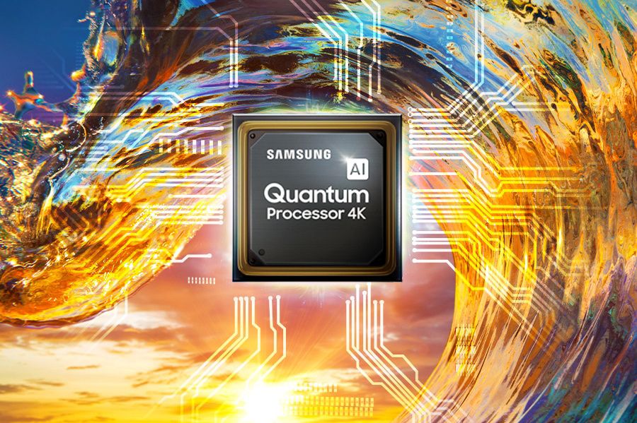 samsung the frame processor quantum 4k