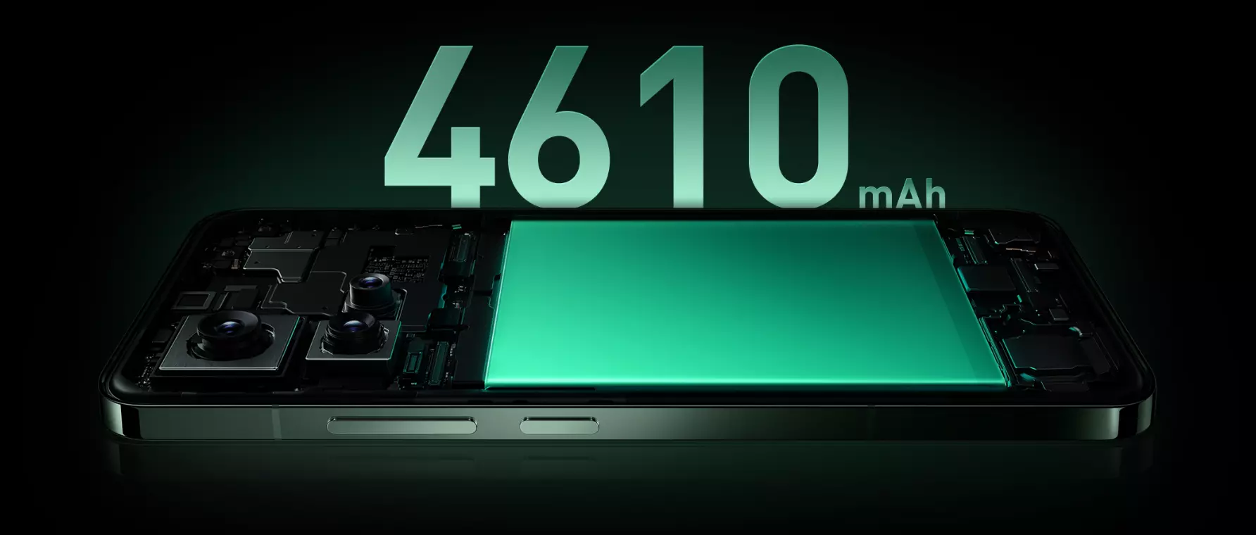 Xiaomi 14 green 4610 mah batéria