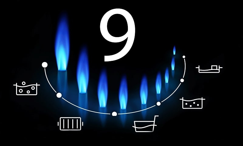 Multilevel Flame plynová varná doska Whirlpool