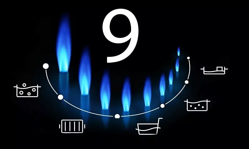 Multilevel Flame plynová varná doska Whirlpool