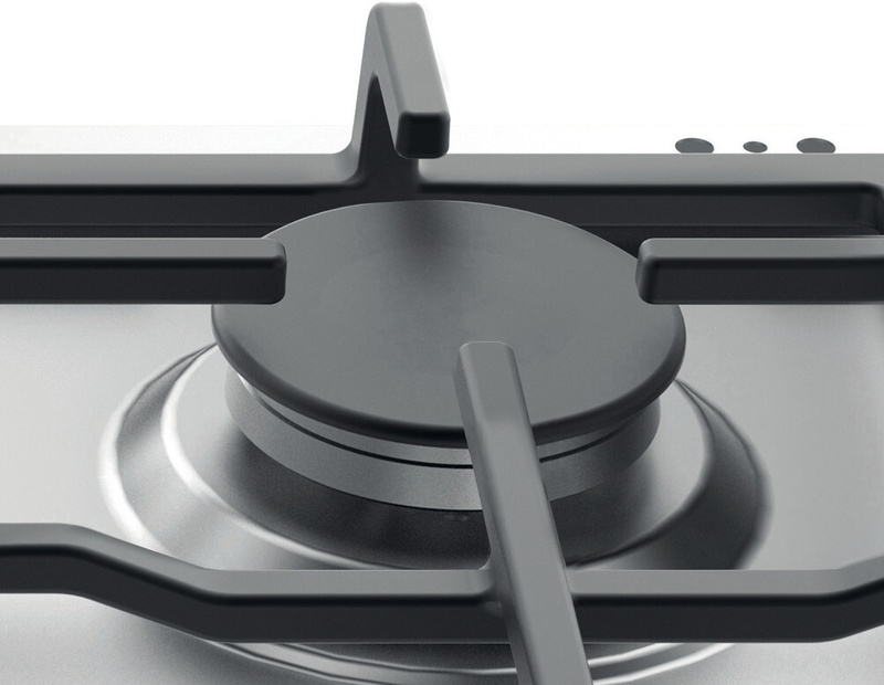 Liatinové mriežky plynová varná doska Whirlpool