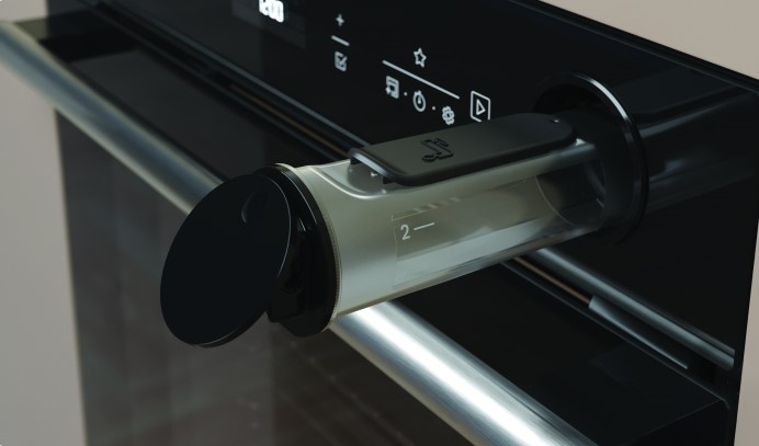 Vyberateľný zásobník vody vstavaná elektrická rúra Whirlpool