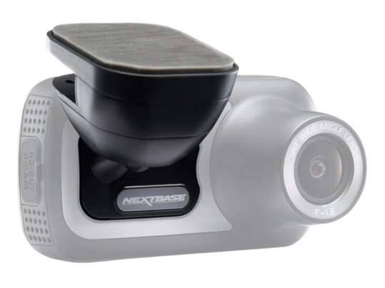 Držiak Click&Go autokamry Nextbase 522GW prichytte na čeln sklo pomocou psky M3.